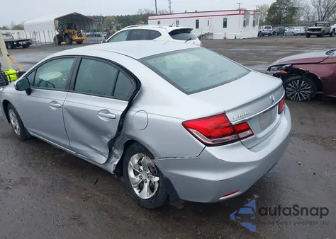 2014 Honda Civic Lx from USA, damaged, VIN 2HGFB2F53EH509796